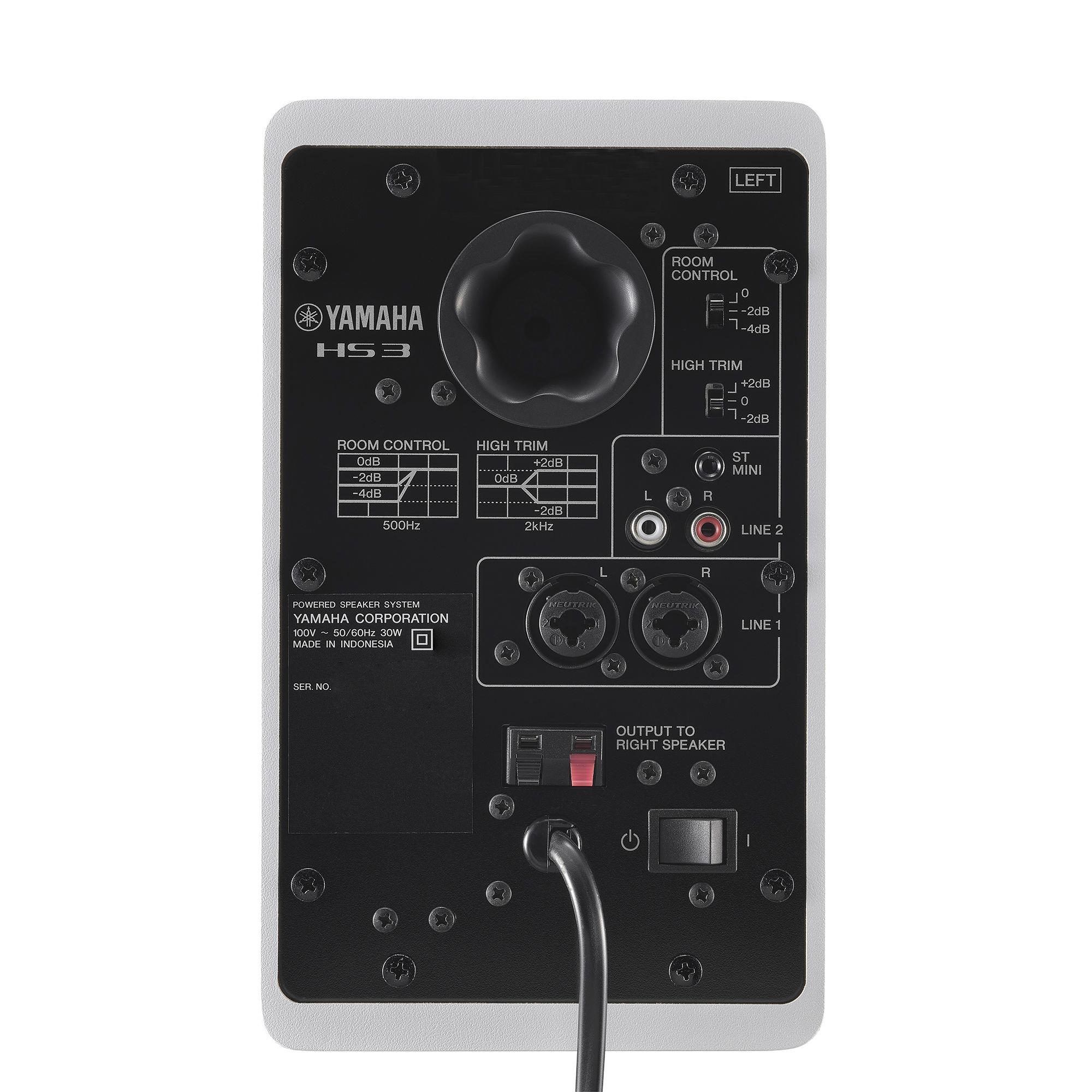 Yamaha HS3 W Stüdyo Referans Monitör (Beyaz)
