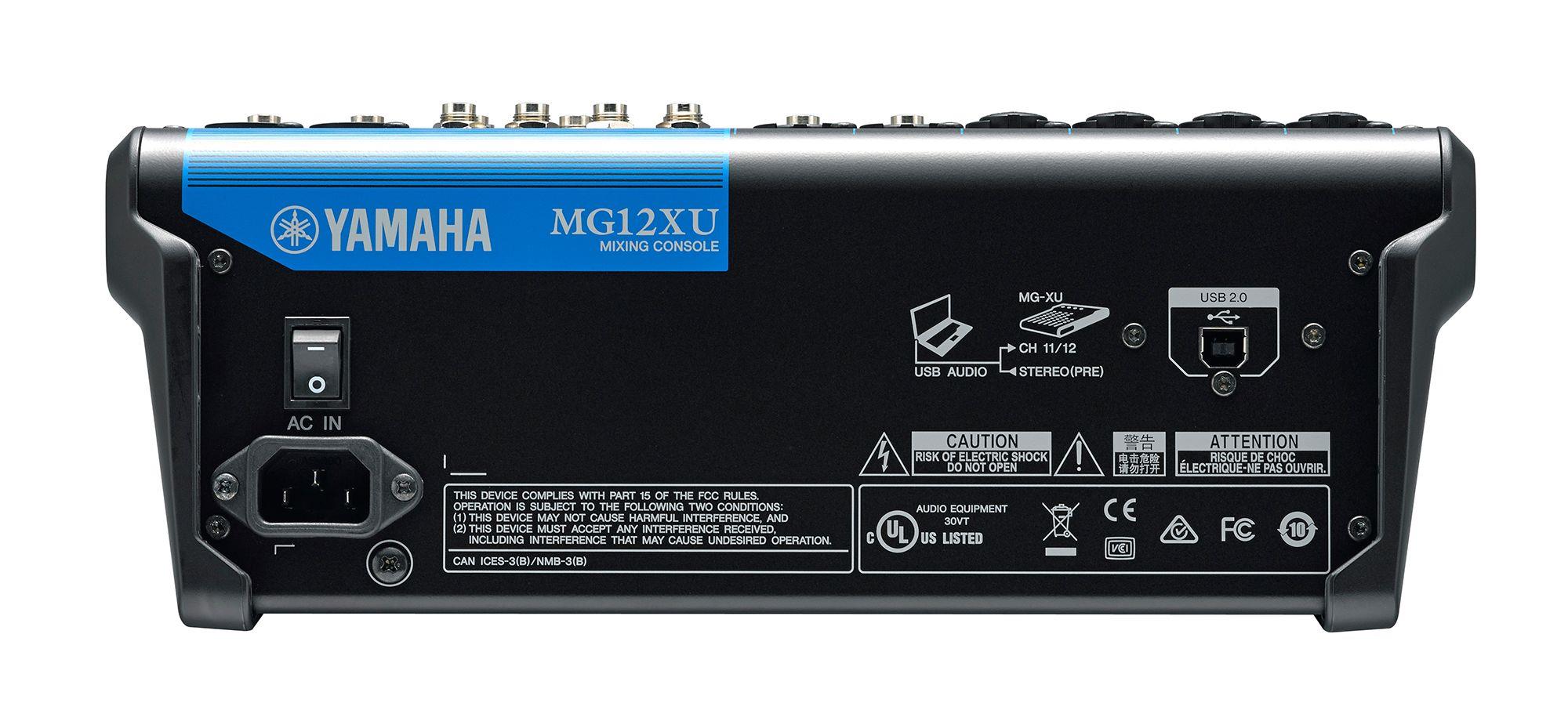 Yamaha MG12XU 12 Kanal Deck Mikser