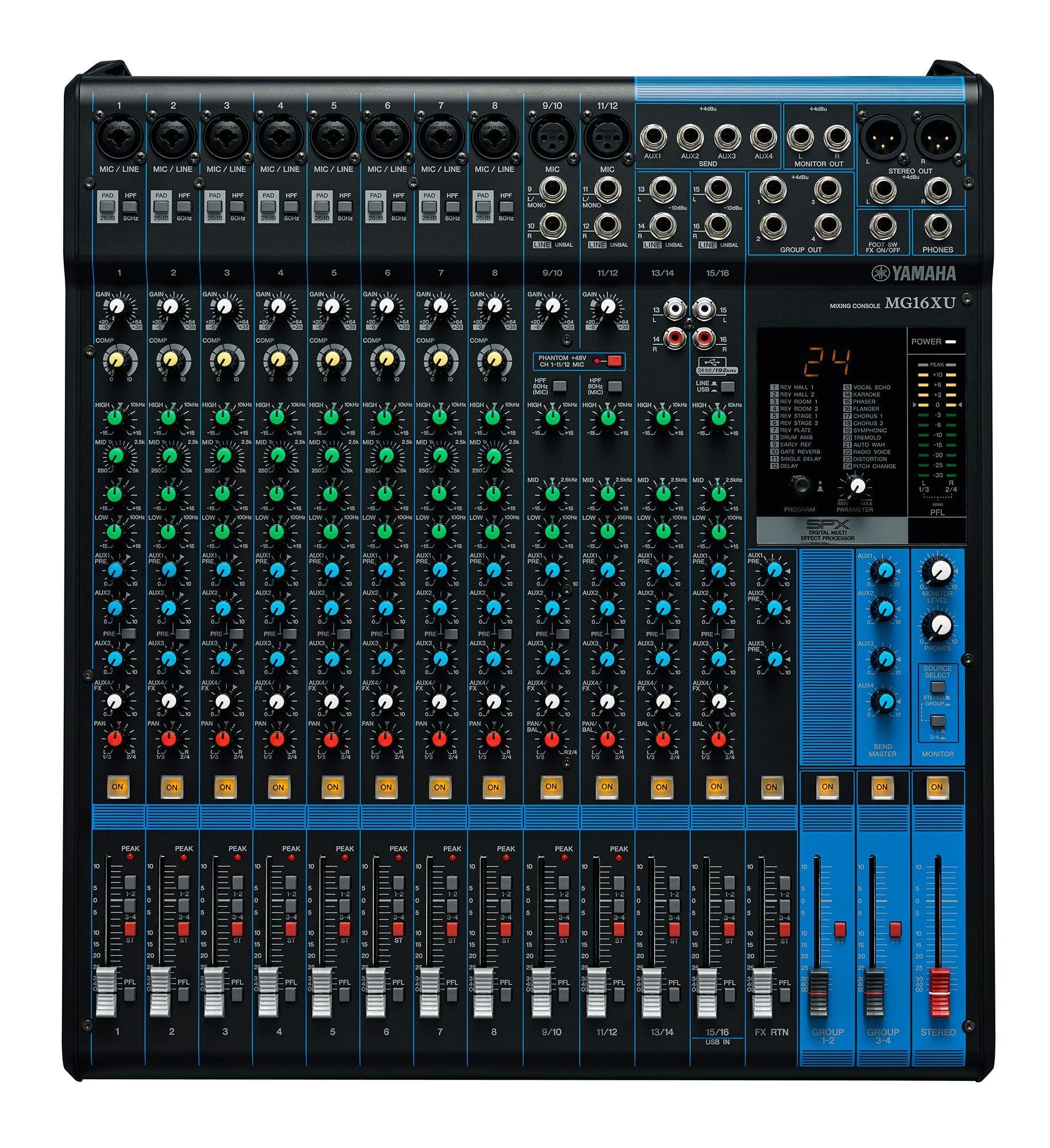 Yamaha MG16XU 16 Kanal Deck Mikser