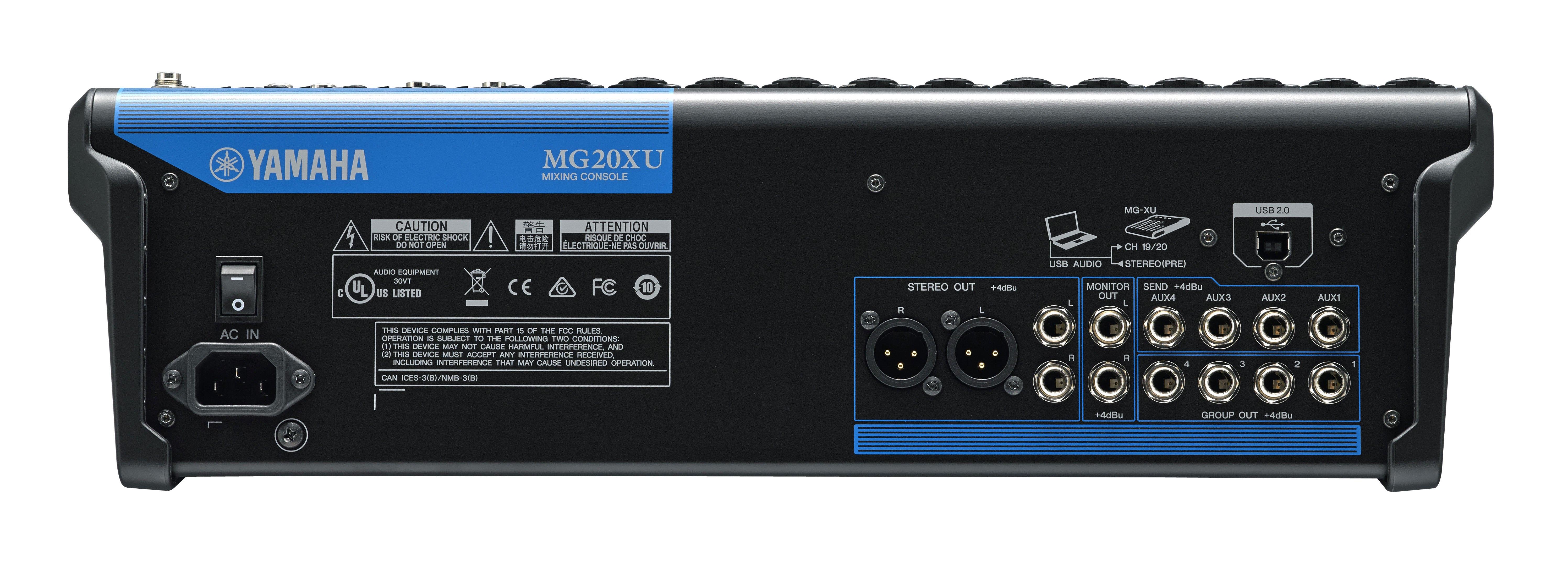 Yamaha MG20XU 20 Kanal Deck Mikser