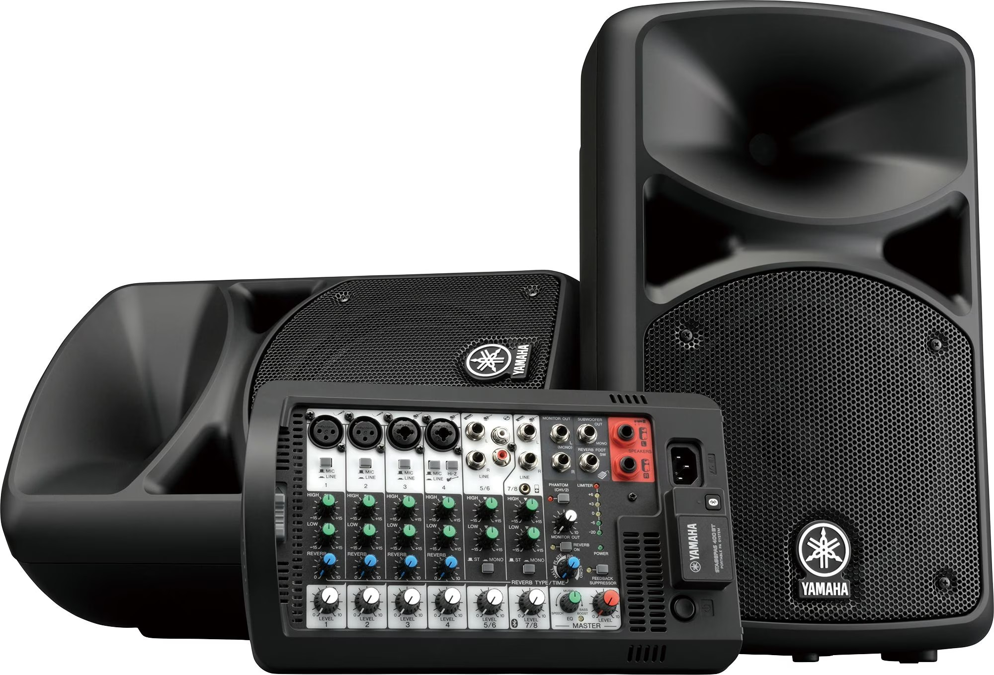 Yamaha STAGEPAS 400BT Bluetooth Taşınabilir Çok Fonksiyonlu Ses Sistemi