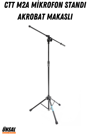 CTT M2A Mikrofon Standı Akrobat Makaslı