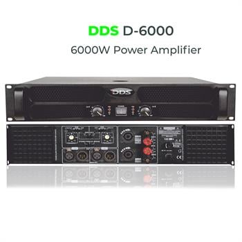 DDS D6000 Power Amplifier