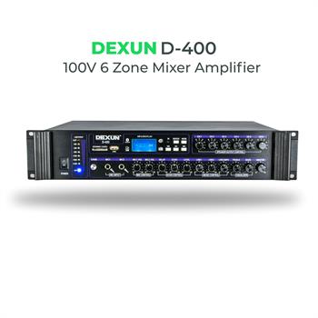 Dexun D-400 Zone Mix Amplifier