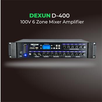 Dexun D-400 Zone Mix Amplifier