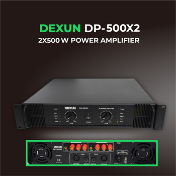 Dexun DP-500X2 Power Amplifier