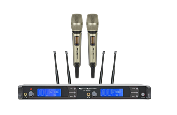 Electro Dynamic DY-402 Kablosuz Çift El Mikrofon