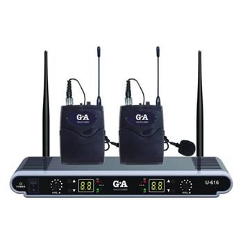 Gold Audio U 616 YY UHF Yaka+Yaka Mikrofon