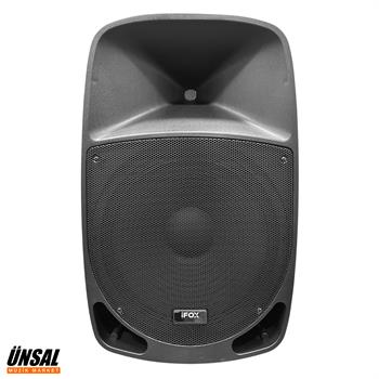 iFOX FX-1520 A 15 2 El Mikrofonlu Bluetooth Bağlantılı Taşınabilir Aktif Kabin Hoparlör