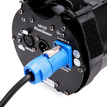 KAVA 6 Kanal Truss Tipi DMX Splitter