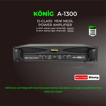 König A–1300 BLACK Power Amplifier