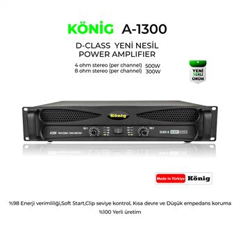 König A–1300 BLACK Power Amplifier
