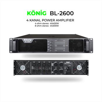König B–2600 Power Amplifier