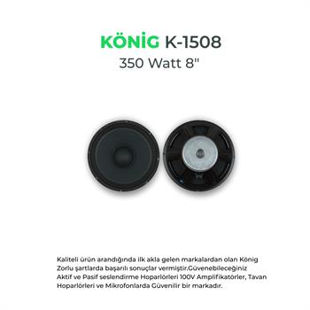 König K-1508 Çıplak Hoparlör