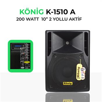 König K–1510 Aktif Hoparlör