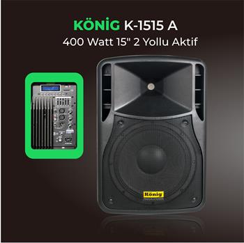König K–1515 A Aktif Hoparlör