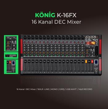 König K–16FX Deck Mikser