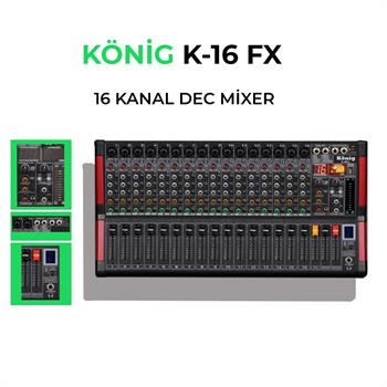 König K–16FX Deck Mikser