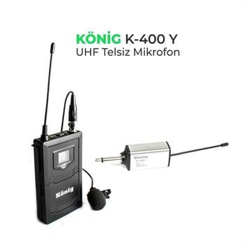 König K–400 Y Telsiz Mikrofon