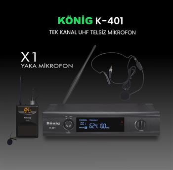 König K–401Y Telsiz Mikrofon