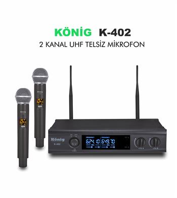 König K–402EE Telsiz Mikrofon