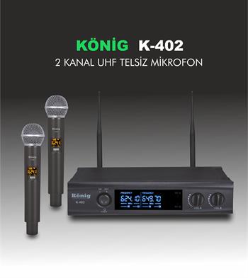 König K–402EE Telsiz Mikrofon