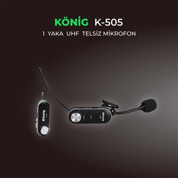 König K–505 Telsiz Mikrofon