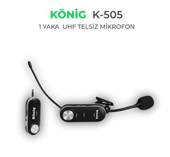 König K–505 Telsiz Mikrofon