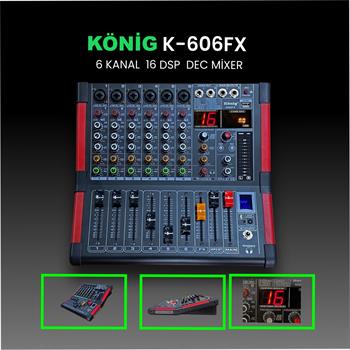 König K–606 FX Deck Mikser