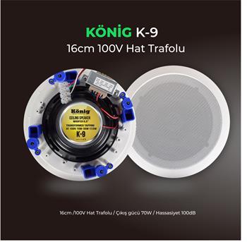 König K–9 Alçıpan Hoparlör
