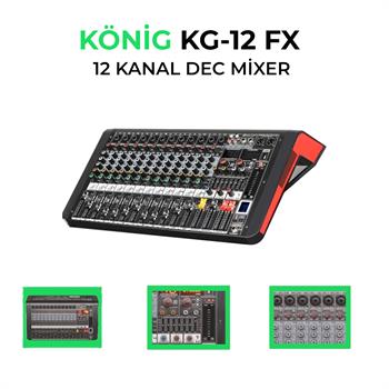König KG–12FX Deck Mikser