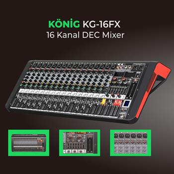 König KG–16 FX Deck Mikser