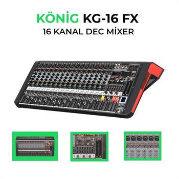 König KG–16 FX Deck Mikser