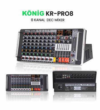 König KR–PRO8 Deck Mikser