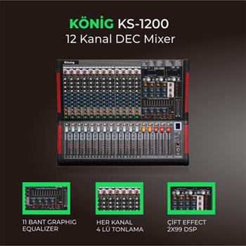 König KS–1200 Deck Mikser
