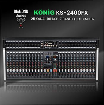 König KS–2400 FX DIAMOND Deck Mikser