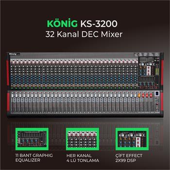 König KS–3200 Deck Mikser