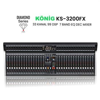 König KS–3200 FX DIAMOND Deck Mikser
