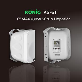 König KS–6T Sütun Hoparlör