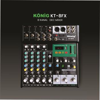 König KT–8 FX Deck Mikser