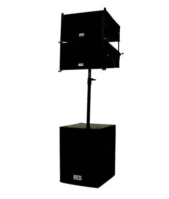 MCS LA-DOUBLE SET Aktif Hoparlör Paket Set