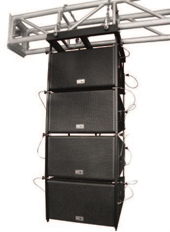 MCS LA-QUADRO-2DSP Aktif Hoparlör Paket Set