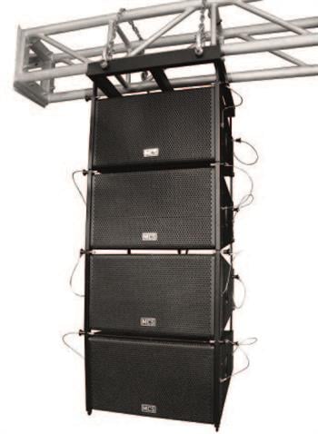 MCS LA-QUADRO-2DSP Aktif Hoparlör Paket Set