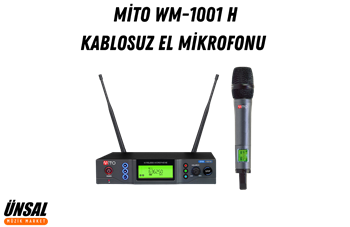 MITO WM-1001 H Kablosuz El Mikrofonu