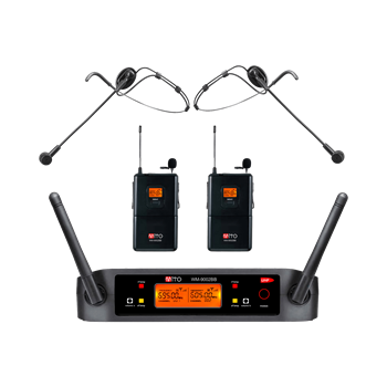 MITO WM-9002 BB Kablosuz İkili Yaka Mikrofonu