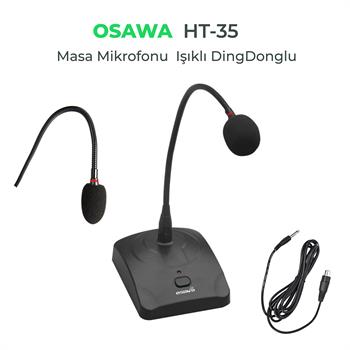Osawa HT–35 Kondansatörlü (Işıklı, Ding Donglu) Kürsü Mikrofon