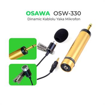 Osawa OSW–330 Kablolu Yaka Mikrofonu