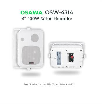 Osawa OSW–4314 Sütun Hoparlör