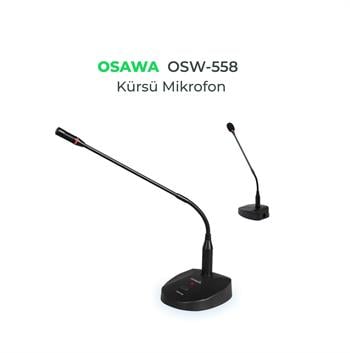 Osawa OSW–558 Kondansatörlü Kürsü Mikrofon