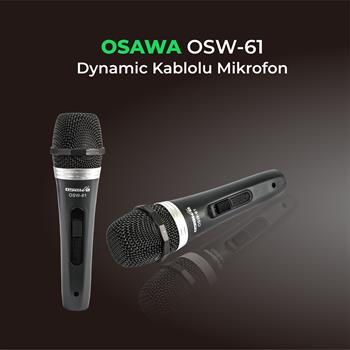 Osawa OSW–61 Dinamic Kablolu Mikrofon